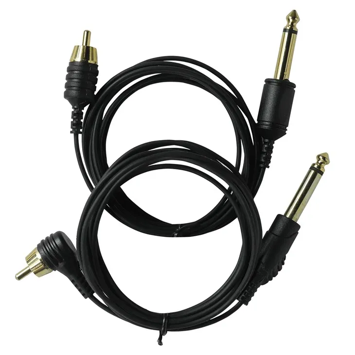 สายเคเบิลรอยสักซิลิโคน RCA